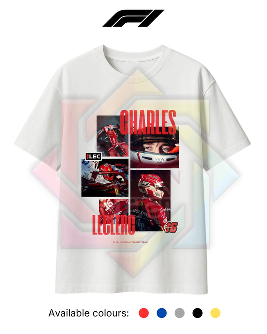 F1 INSPIRED MERCH 2026 | CHARLES LECLERC | T-SHIRT/HOODIE/SWEATER