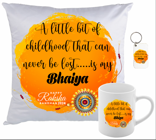 RAKSHA BANDHAN 2024 LITTLE BIT OF CHILDHOOD BHAIYA GIFT BOX