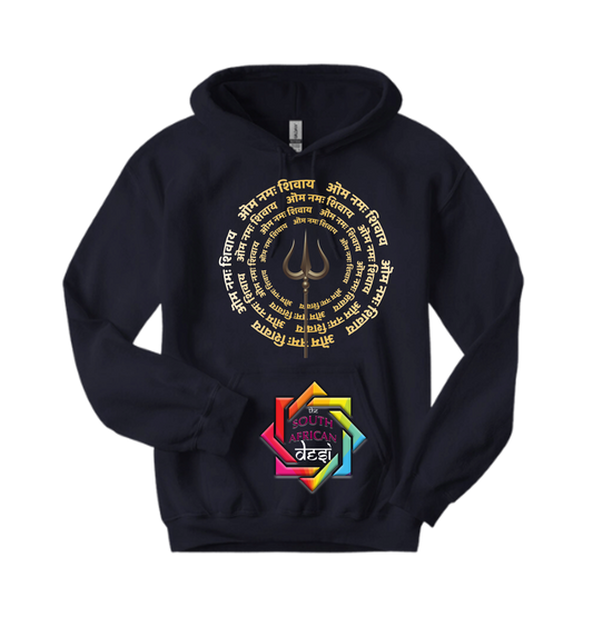 PROUDLY HINDU SERIES • AUM NAMAH SHIVAYA TRISHUL HOODIE