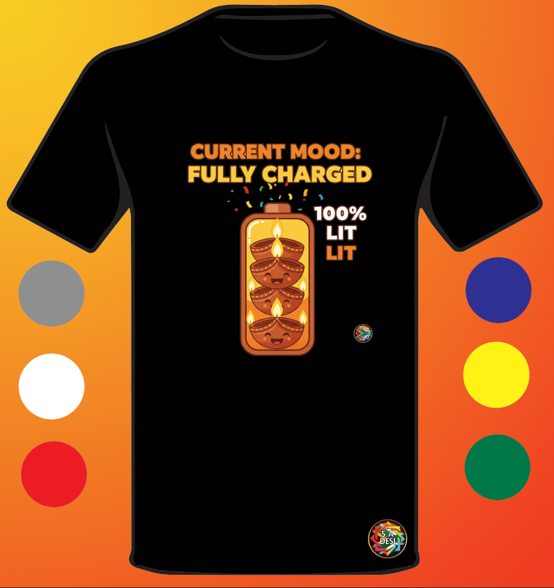 DIVALI VIBES • CURRENT MOOD FULLY CHARGED