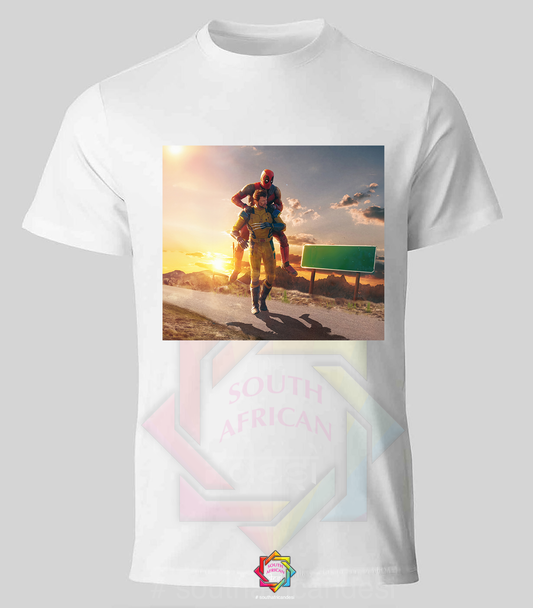 WOLVERINE AND DEADPOOL INSPIRED T-SHIRT 048