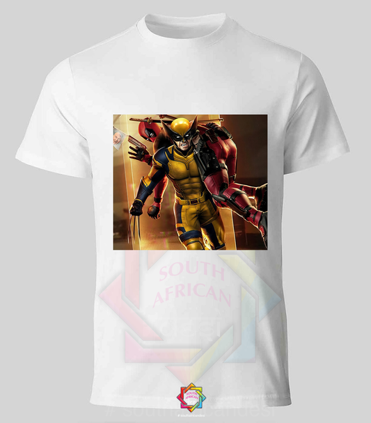 WOLVERINE AND DEADPOOL INSPIRED T-SHIRT 050