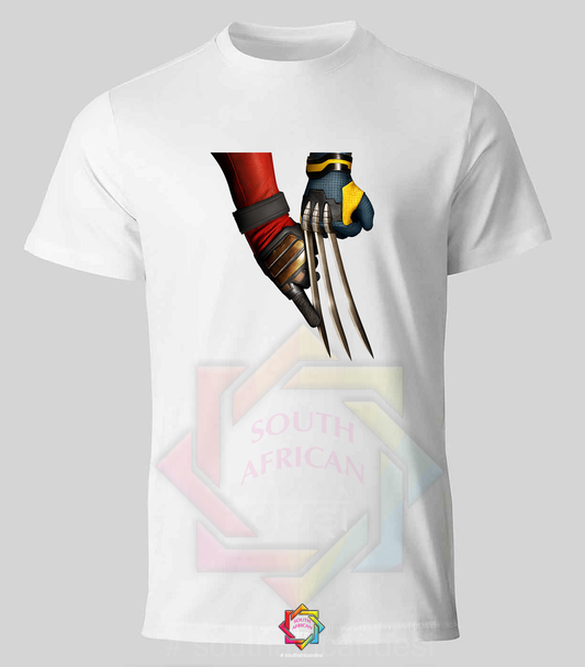 WOLVERINE AND DEADPOOL INSPIRED T-SHIRT 054