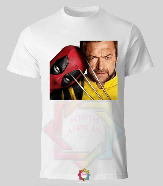 WOLVERINE AND DEADPOOL INSPIRED T-SHIRT 055