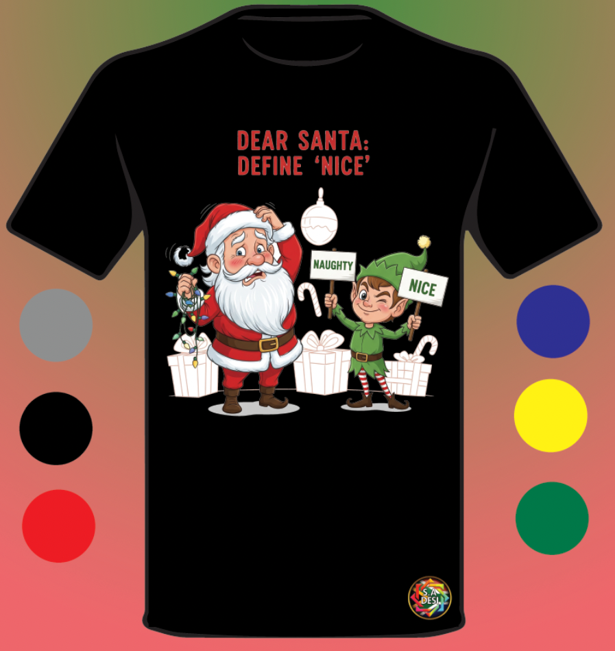 XMAS 2025 • DEAR SANTA DEFINE NICE 2