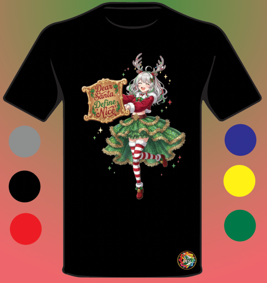 XMAS 2025 • DEAR SANTA DEFINE NICE 5