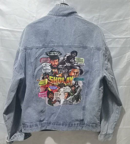 *LIMITED EDITION* SHOLAY DENIM JACKET COLLECTORS ITEM
