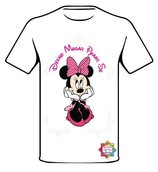 DISNEY INSPIRED DEKHO MAGAR PYAR SE T SHIRT