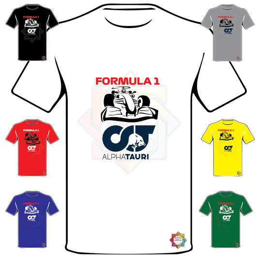 FORMULA 1 INSPIRED • ALFA TAURI T SHIRT