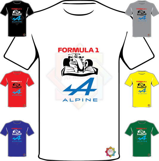 FORMULA 1 INSPIRED  • ALPINE T SHIRT