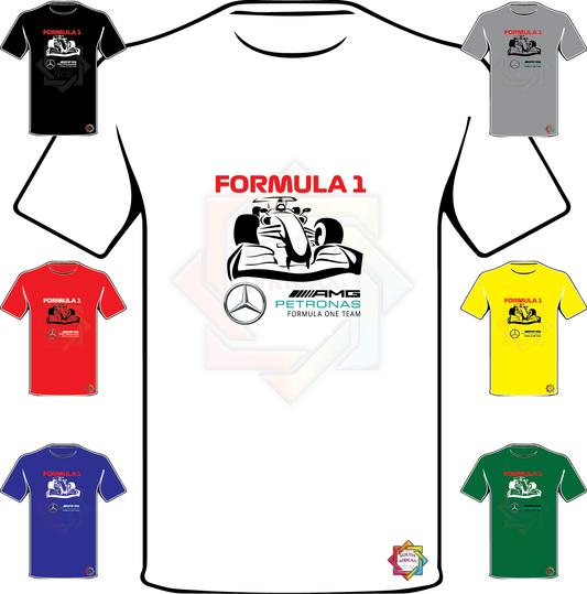 FORMULA 1 INSPIRED • AMG PETRONAS HEART BEAT T SHIRT
