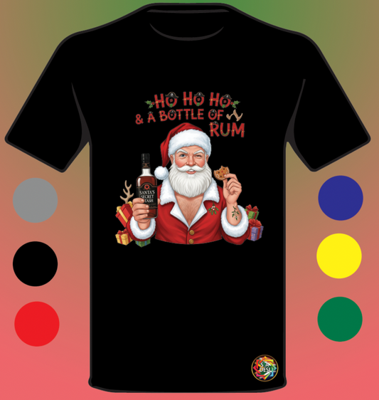 XMAS 2025 • HO HO HO AND BOTTLE OF RUM