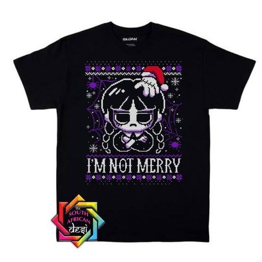 I'M NOT MERRY - WEDNESDAY | CHRISTMAS T-SHIRT