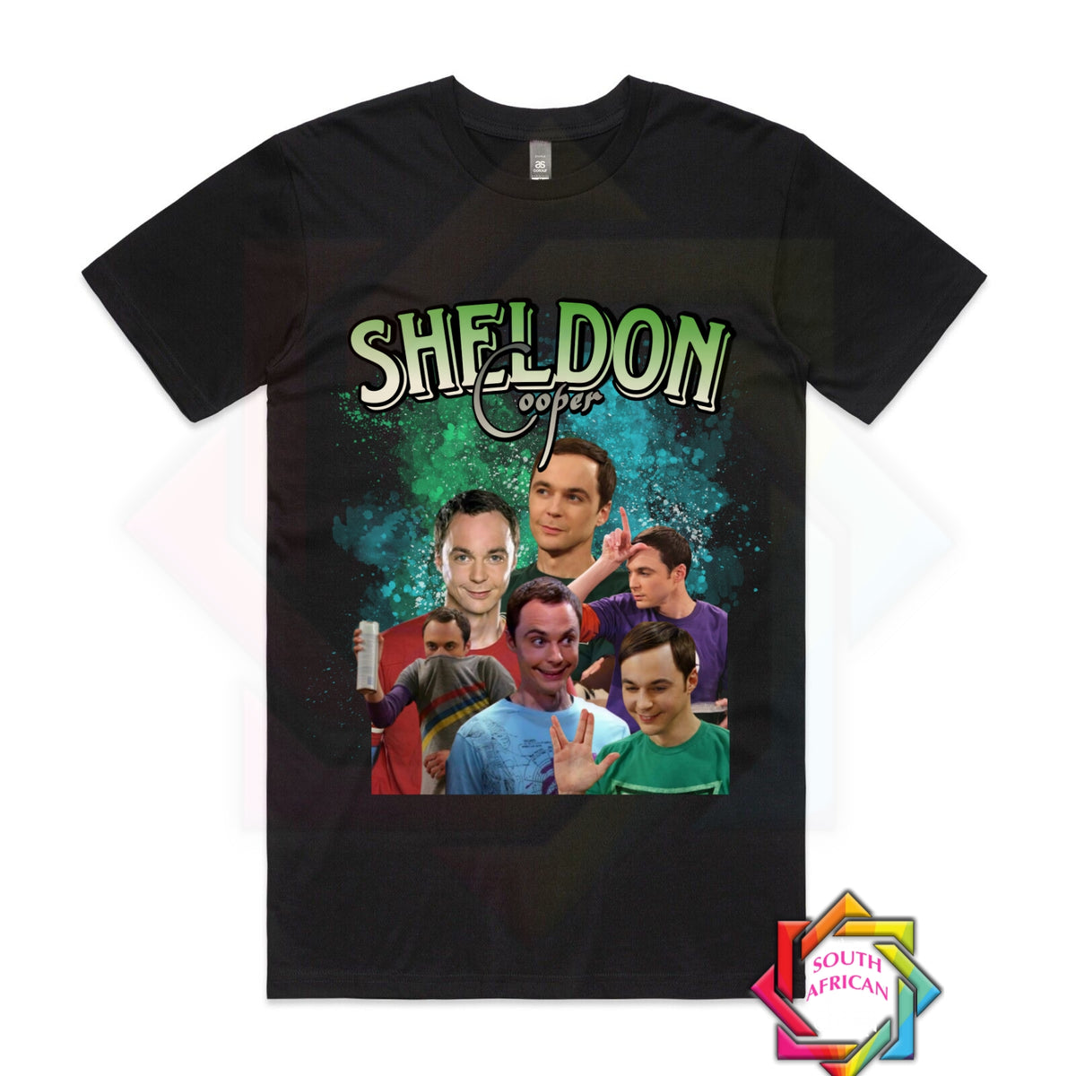 SHELDON COOPER RETRO • BIG BANG THEORY INSPIRED T SHIRT – The South ...