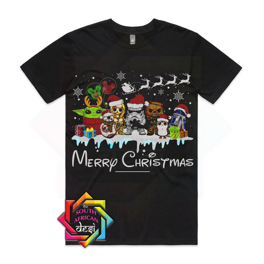 MERRY CHRISTMAS | STAR WARS INSPIRED T•SHIRT