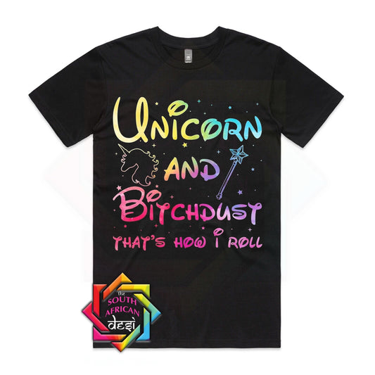 UNICORN AND BITCH DUST | UNISEX T-SHIRT
