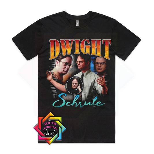 DWIGHT SCHRUTE | RETRO BOOTLEG DESIGN | THE OFFICE INSPIRED T-SHIRT