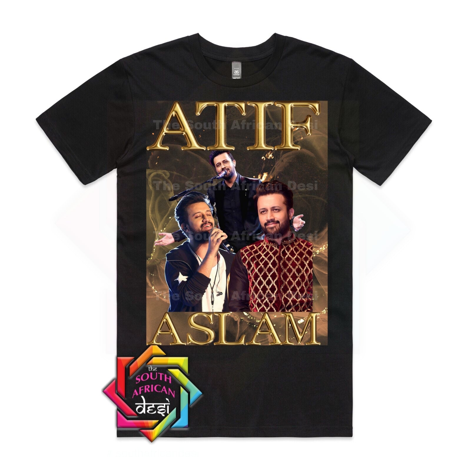 ATIF ASLAM | Y2K VINTAGE DESIGN | UNISEX T-SHIRT – The South African Desi