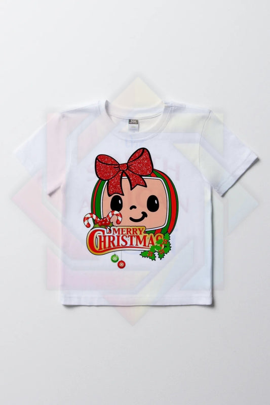 Coco melon Christmas Kids T-shirt