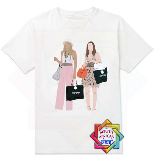 BLAIR AND SERENA SHOPPING | GOSSIP GIRL INSPIRED T-SHIRT