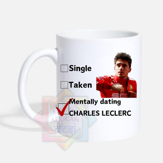 MENTALLY DATING CHARLES LECLERC MUG | FORMULA 1