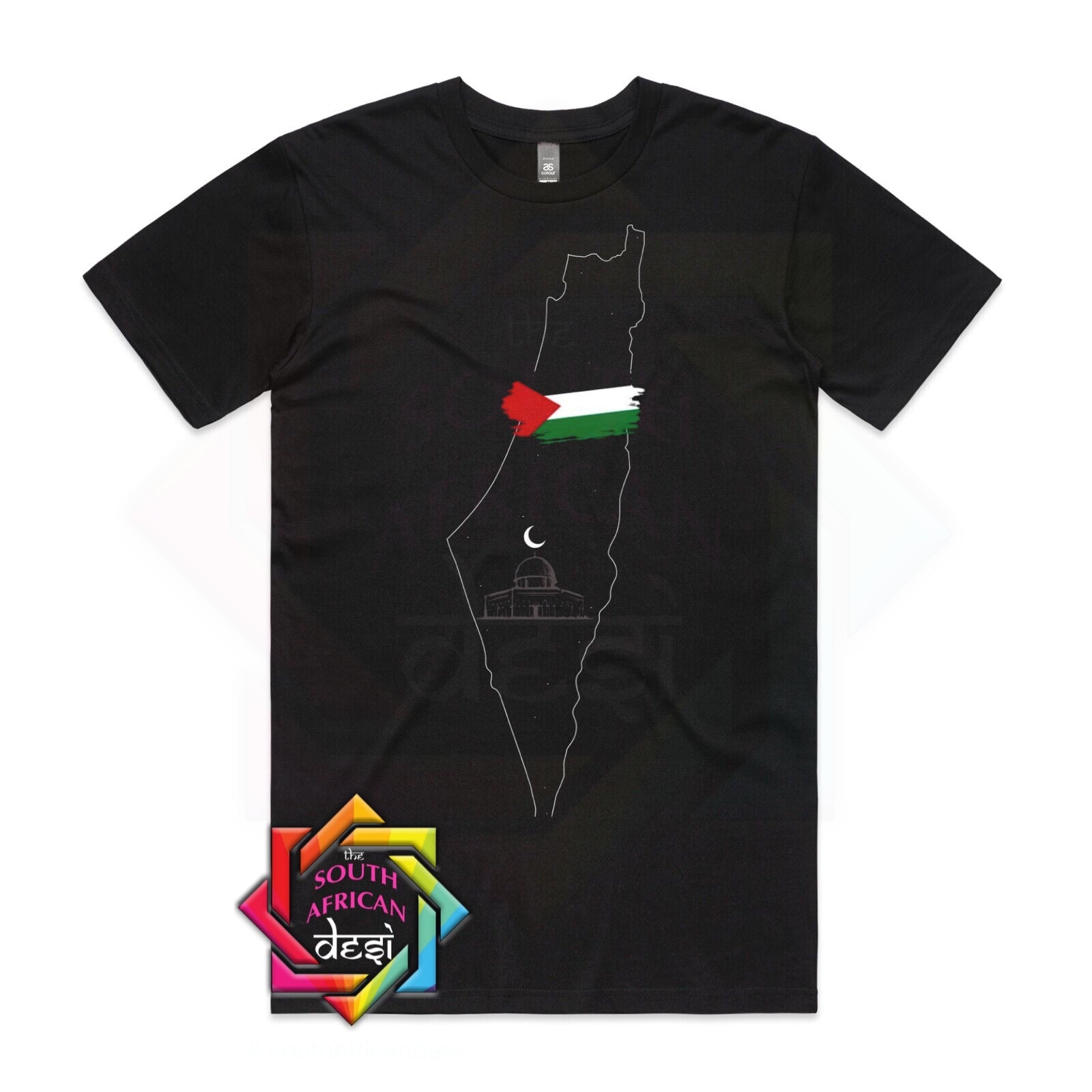 PALESTINE FLAG T-SHIRT – The South African Desi