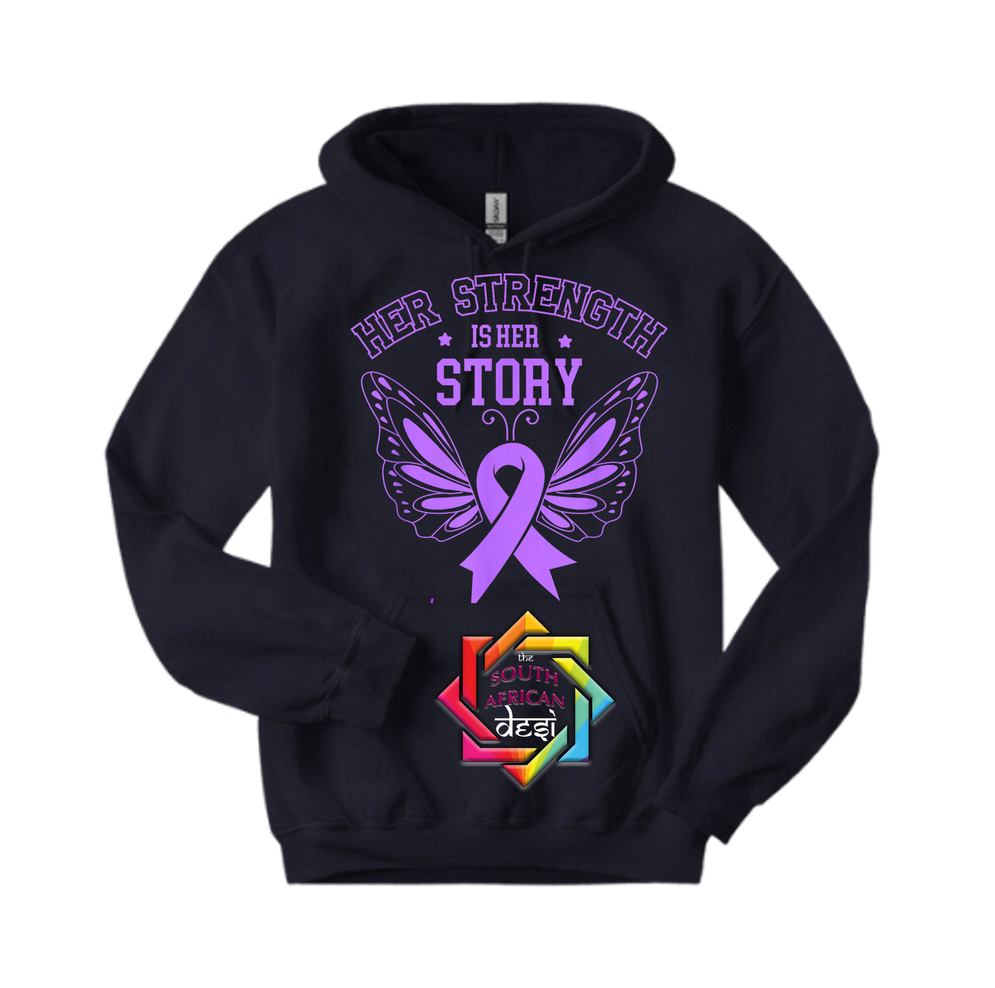 HER STRENGTH IS HER STORY | T-SHIRT/HOODIE/SWEATER | SUPPORT GBV