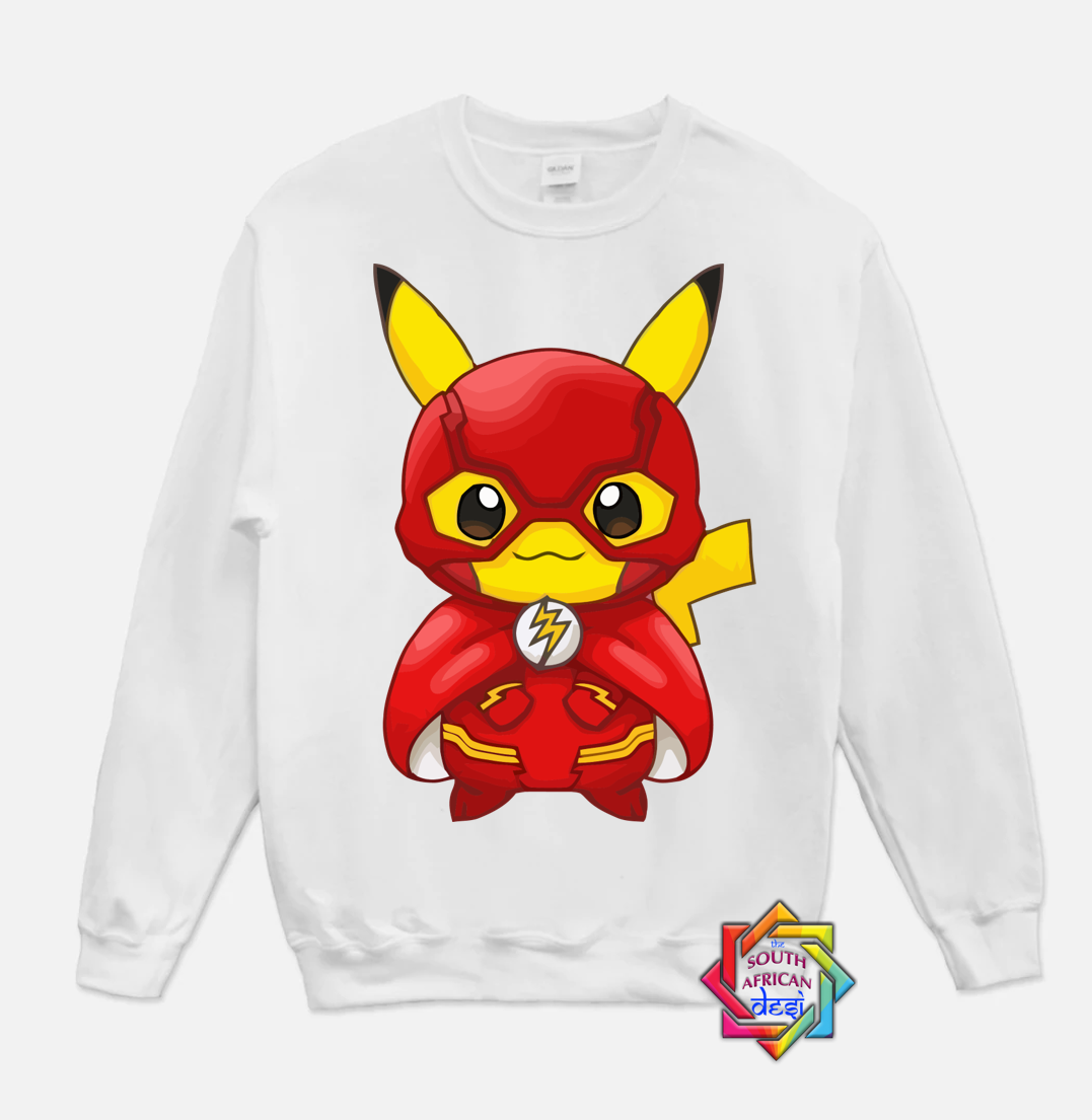 PIKACHU X THE FLASH INSPIRED HOODIE/SWEATER | UNISEX