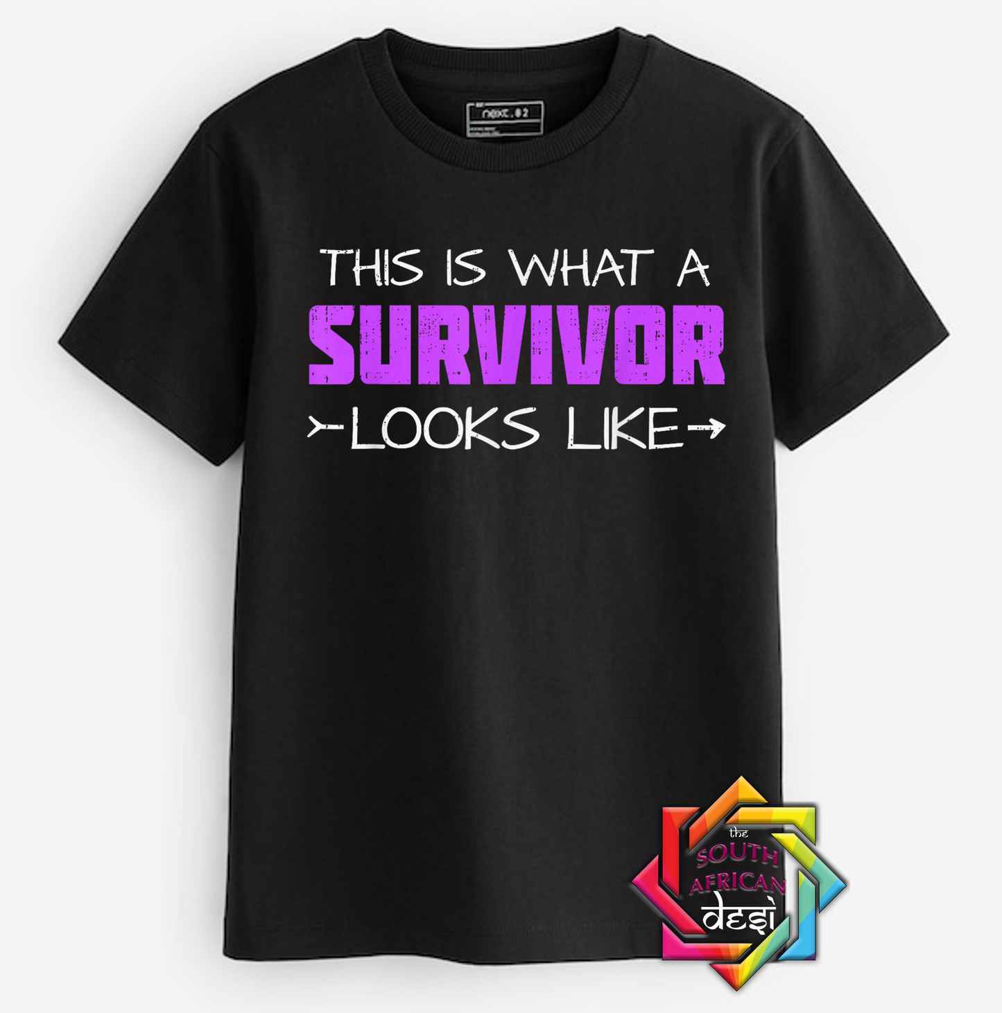 THIS IS WHAT A SURVIVOR LOOKS LIKE | T-SHIRT/HOODIE/SWEATER | SUPPORT GBV