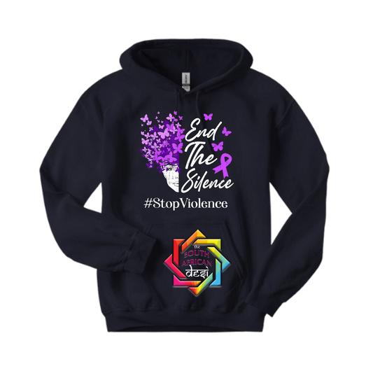 END THE SILENCE #STOPVIOLENCE | T-SHIRT/HOODIE/SWEATER | SUPPORT GBV