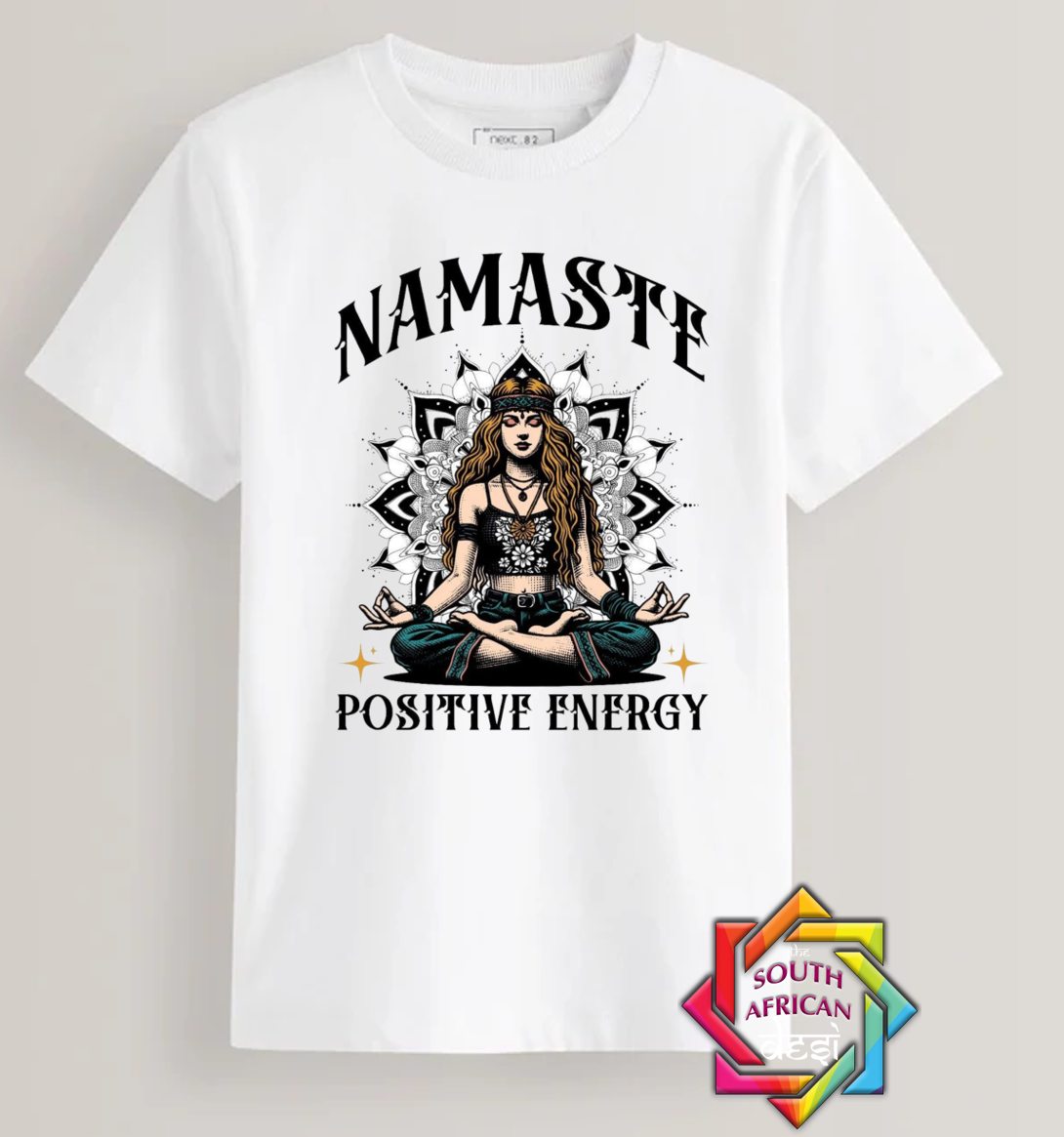 PROUDLY HINDU SERIES •NAMASTE POSITIVE ENRGY T-SHIRT/HOODIE/SWEATER