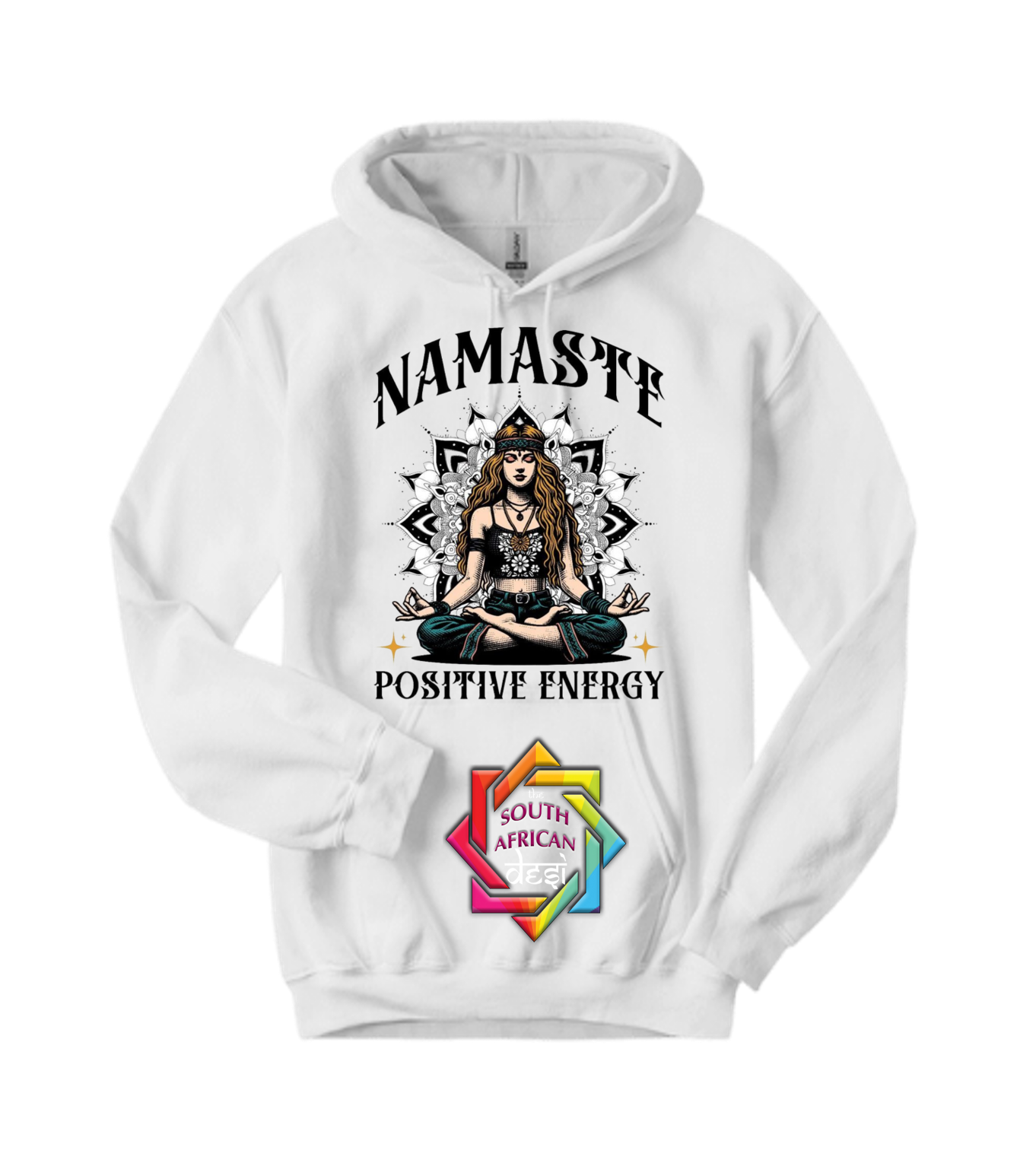 PROUDLY HINDU SERIES •NAMASTE POSITIVE ENRGY T-SHIRT/HOODIE/SWEATER