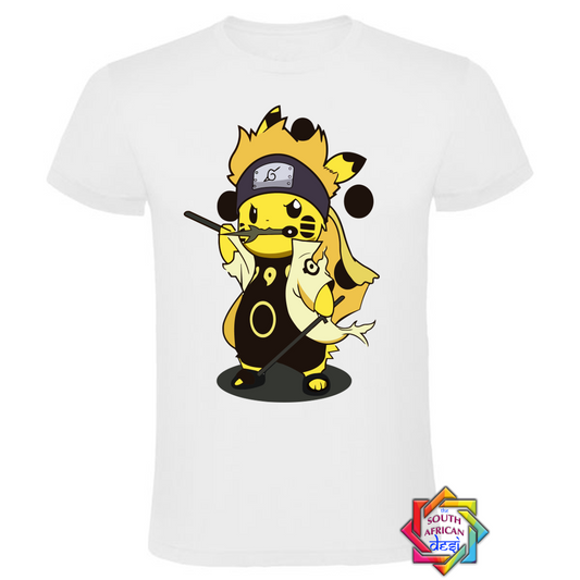 PIKACHU X NARUTO INSPIRED T SHIRT