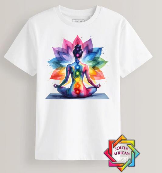 PROUDLY HINDU SERIES • CHAKRA MEDITATION T-SHIRT/HOODIE/SWEATER