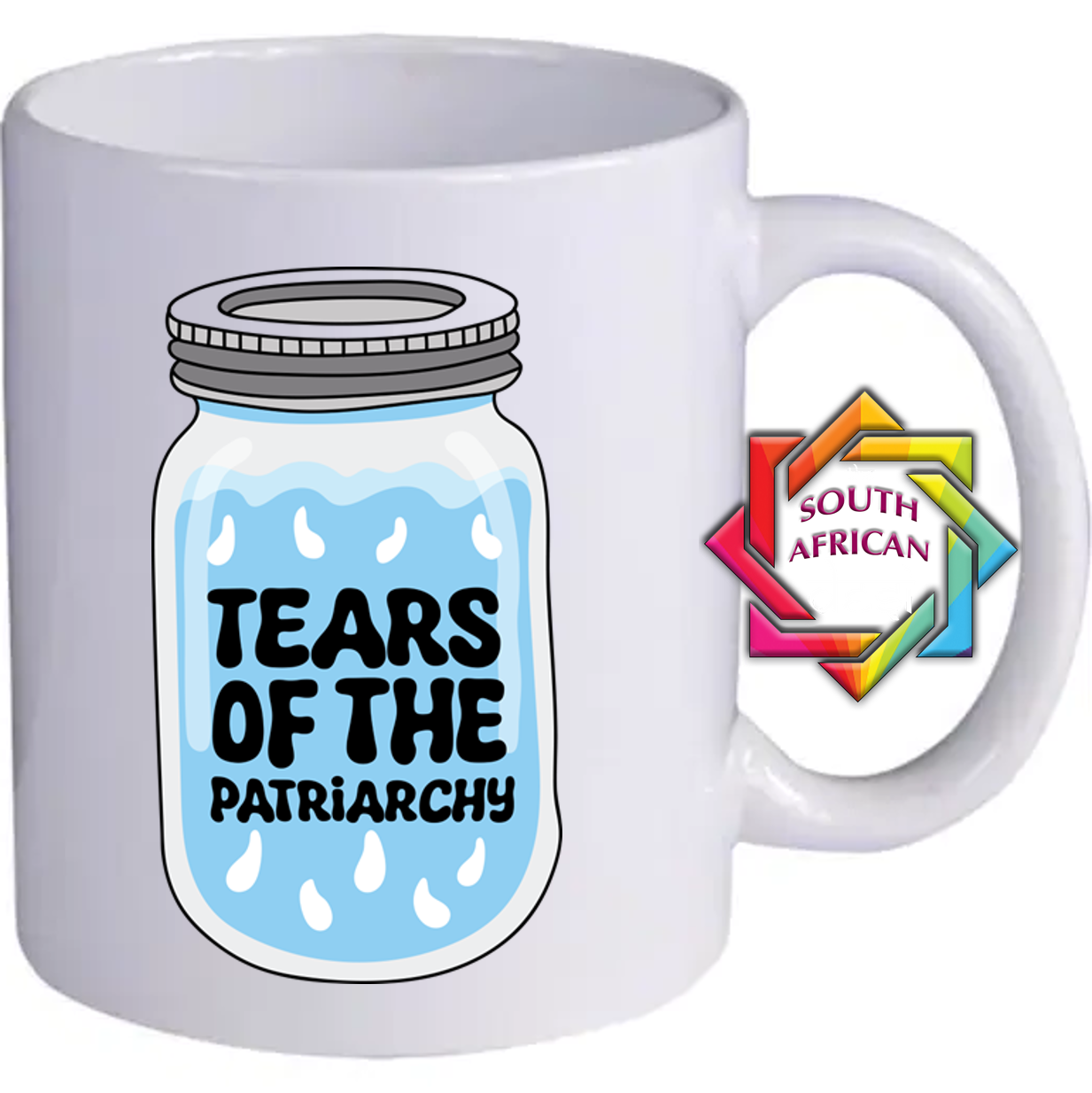 TEARS OF THE PATRIARCHY MUG | GBV AWARENESS