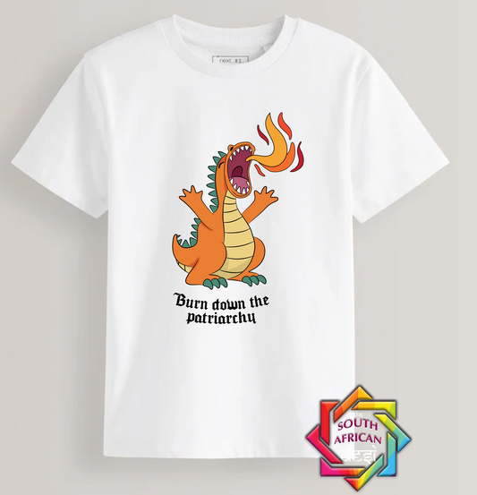 BURN DOWN THE PATRIARCHY | T-SHIRT/HOODIE/SWEATER | SUPPORT GBV