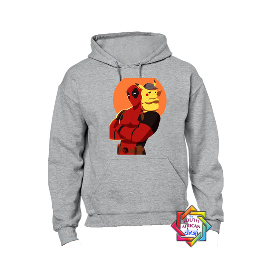 DEADPOOL X PIKACHU SUN INSPIRED HOODIE/SWEATER | UNISEX