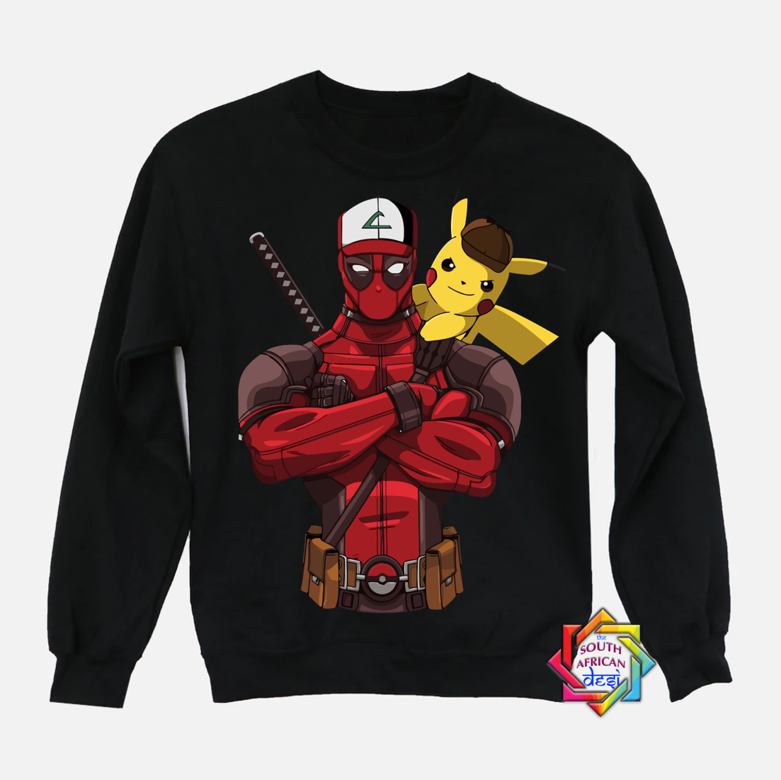 DEADPOOL X PIKACHU INSPIRED HOODIE/SWEATER | UNISEX