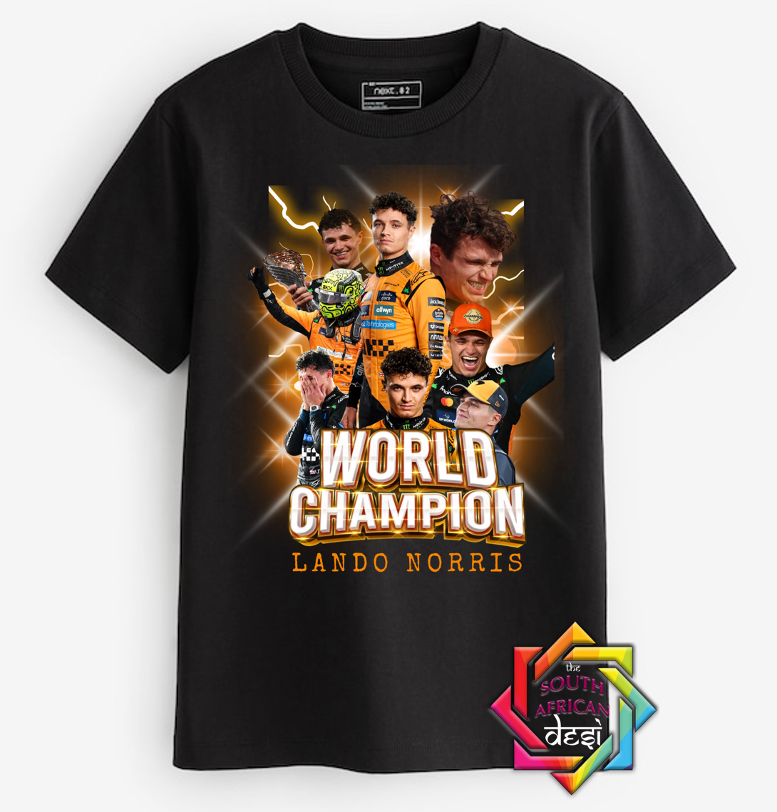 WORLD CHAMPION - LANDO NORRIS - FORMULA 1 INSPIRED | T-SHIRT/HOODIE/SWEATER