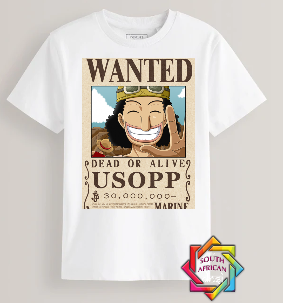 WANTED USSOP | ONE PIECE INSPIRED | T-SHIRT/HOODIE/SWEATER