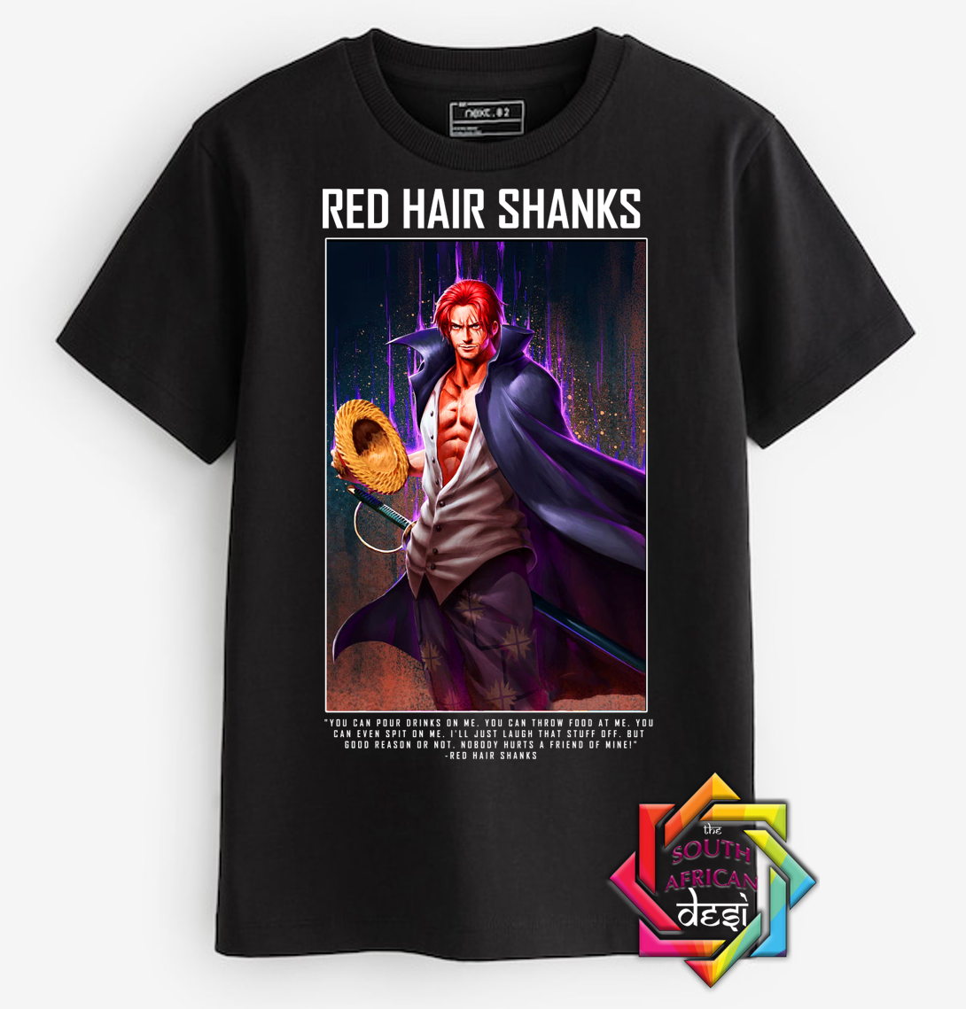 RED HAIR SHANKS | ONE PIECE INSPIRED | T-SHIRT/HOODIE/SWEATER
