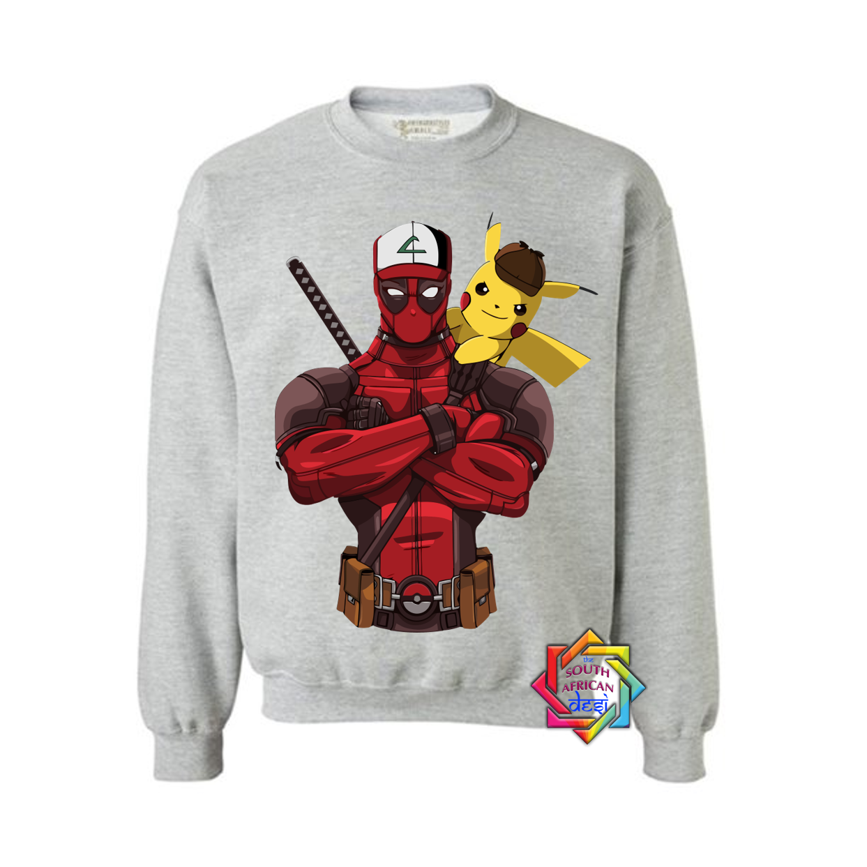 DEADPOOL X PIKACHU INSPIRED HOODIE/SWEATER | UNISEX