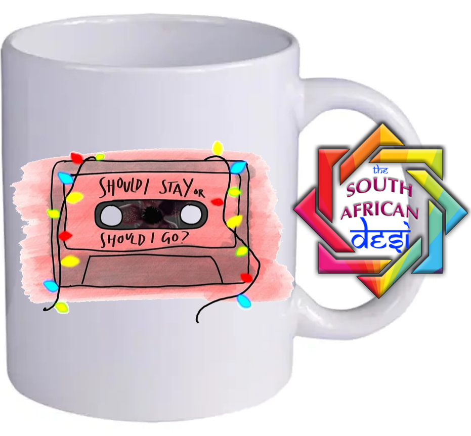 SHOULD I STAY OR SHOULD I GO | STRANGER THINGS INSPIRED MUG