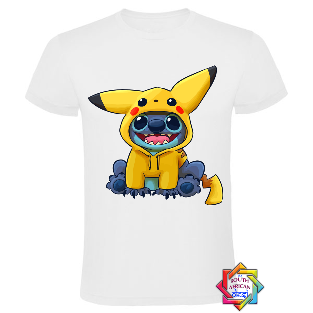 PIKACHU X STITCH INSPIRED T SHIRT