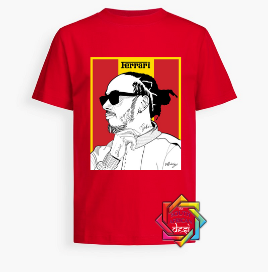 LEWIS HAMILTON FERRARI - FORMULA 1 INSPIRED | T-SHIRT/HOODIE/SWEATER