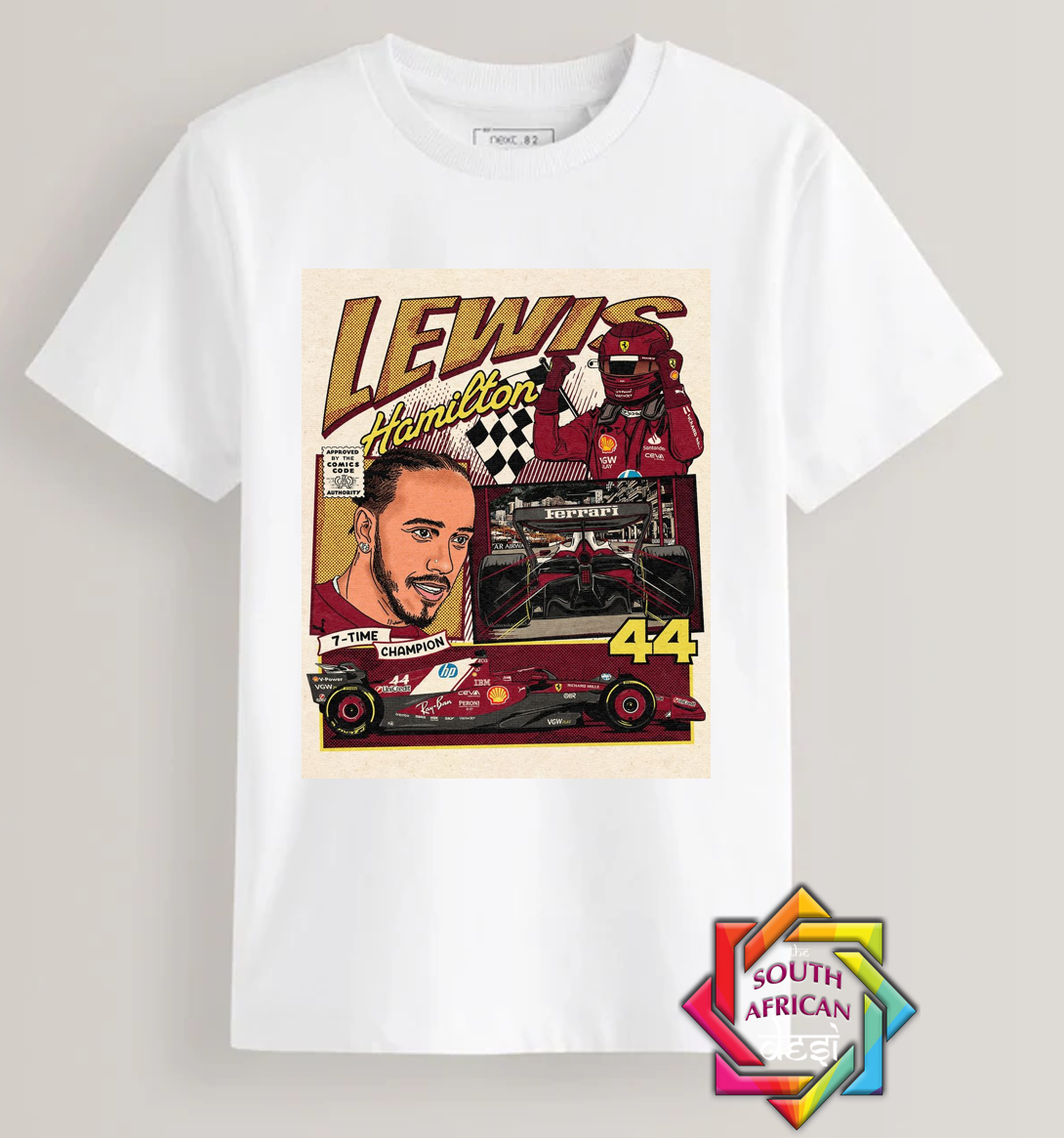 LEWIS HAMILTON FERRARI - FORMULA 1 INSPIRED | T-SHIRT/HOODIE/SWEATER