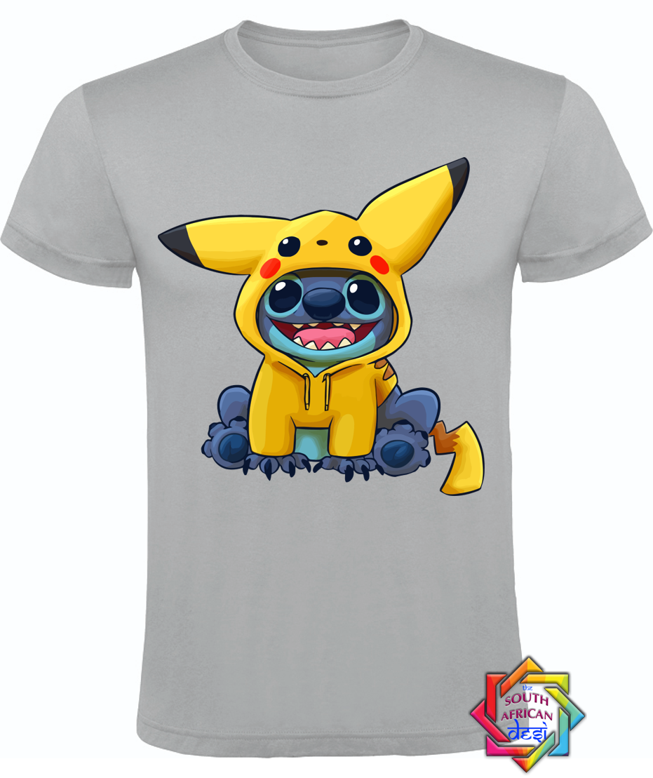 PIKACHU X STITCH INSPIRED T SHIRT