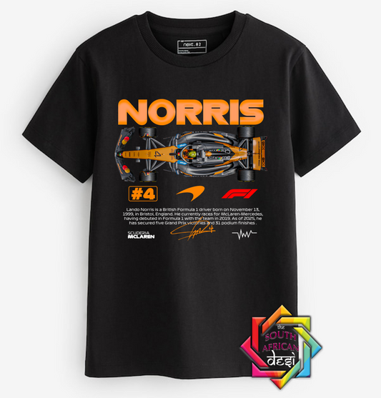 NORRIS - FORMULA 1 INSPIRED | T-SHIRT/HOODIE/SWEATER
