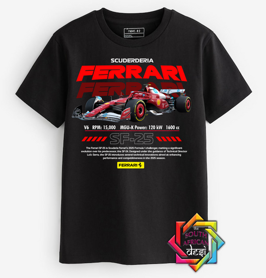 FERRARI - FORMULA 1 INSPIRED | T-SHIRT/HOODIE/SWEATER