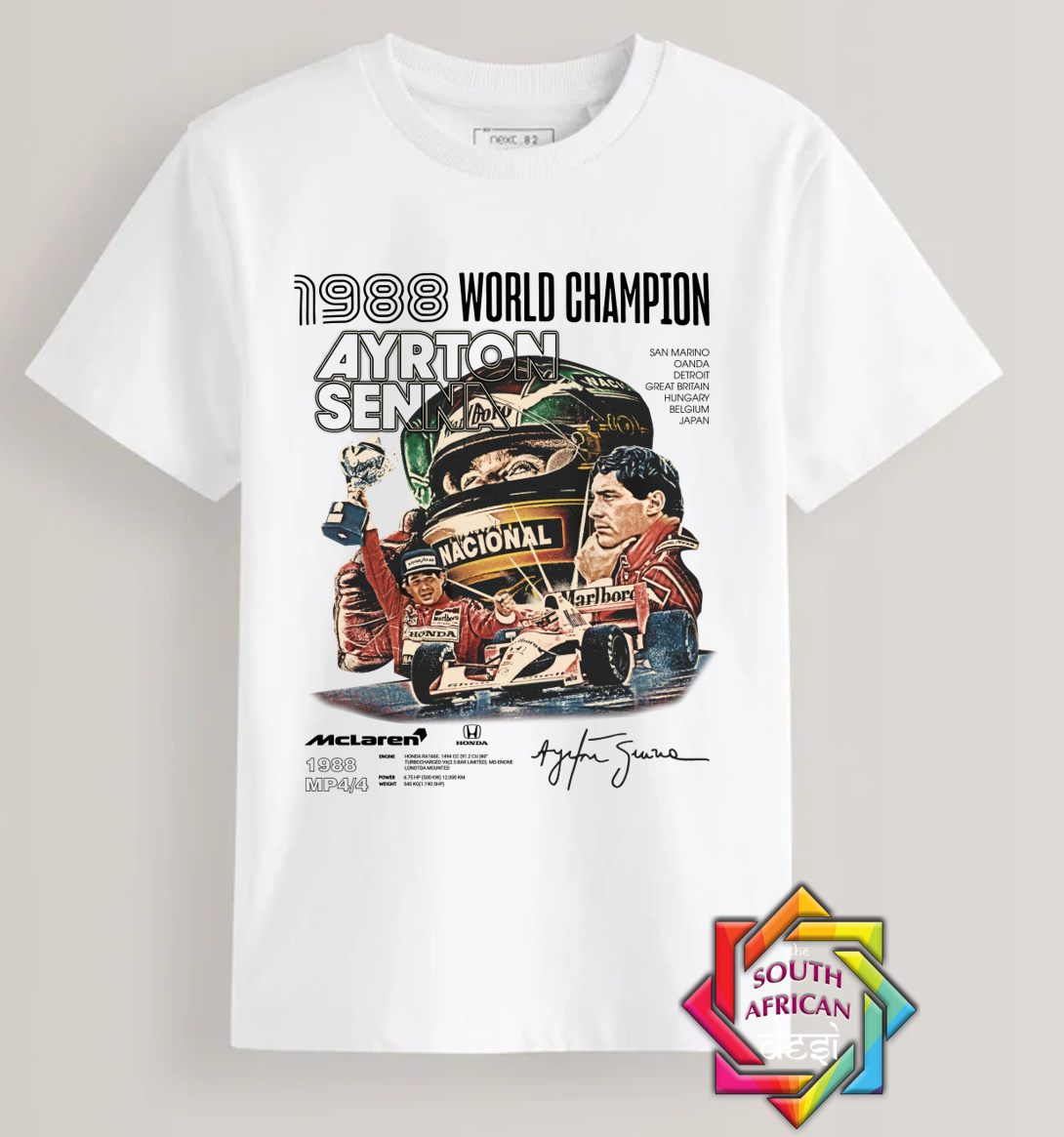 AYRTON SENNA FORMULA 1 INSPIRED | T-SHIRT/HOODIE/SWEATER